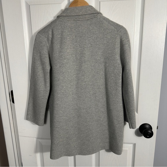 J. Crew 365 open front blazer/sweater, size small, 3/4 sleeve, layer, cozy - Picture 9 of 10